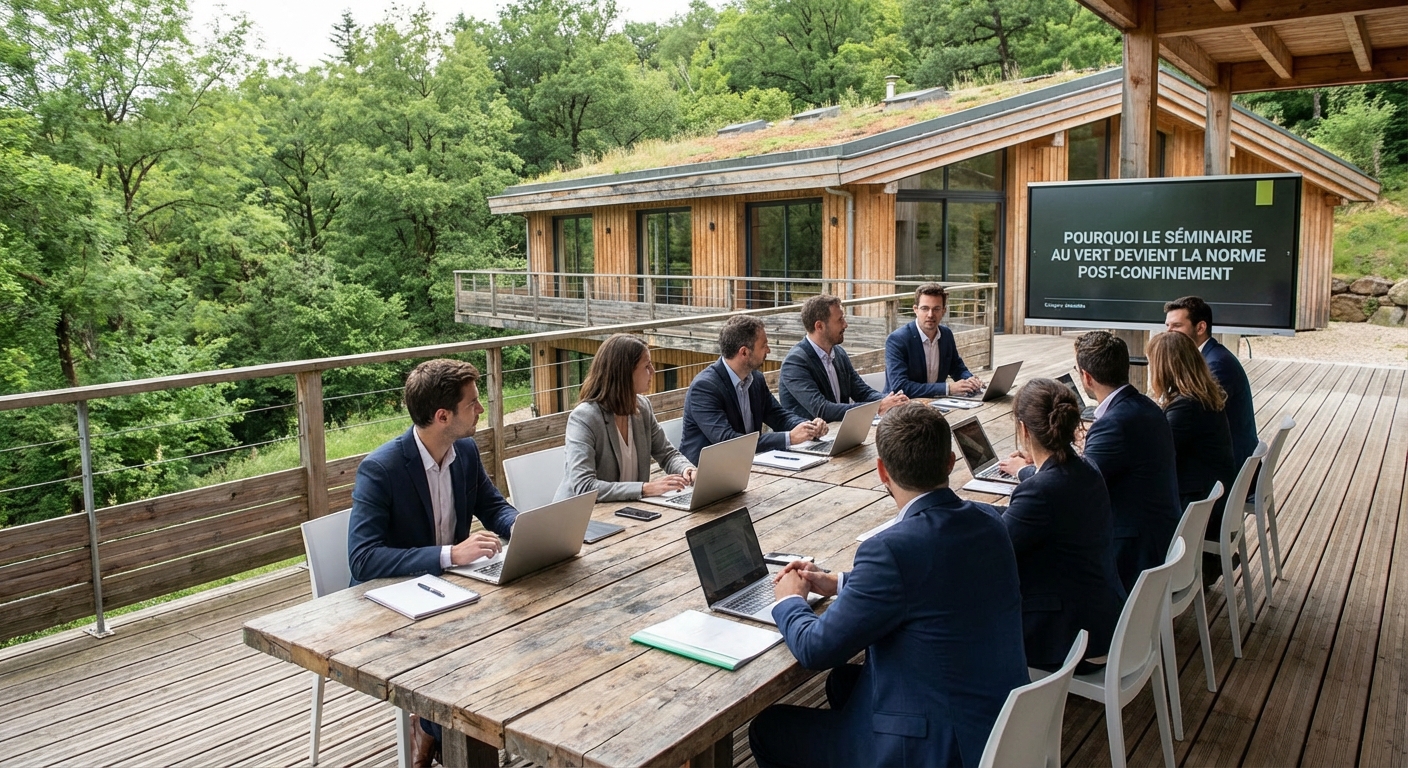 Pourquoi le séminaire au vert devient la norme post-confinement