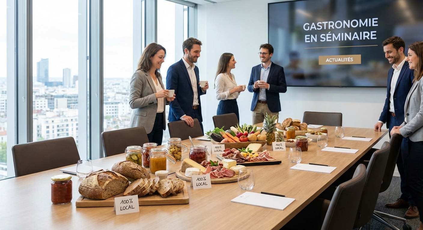 Gastronomie en séminaire